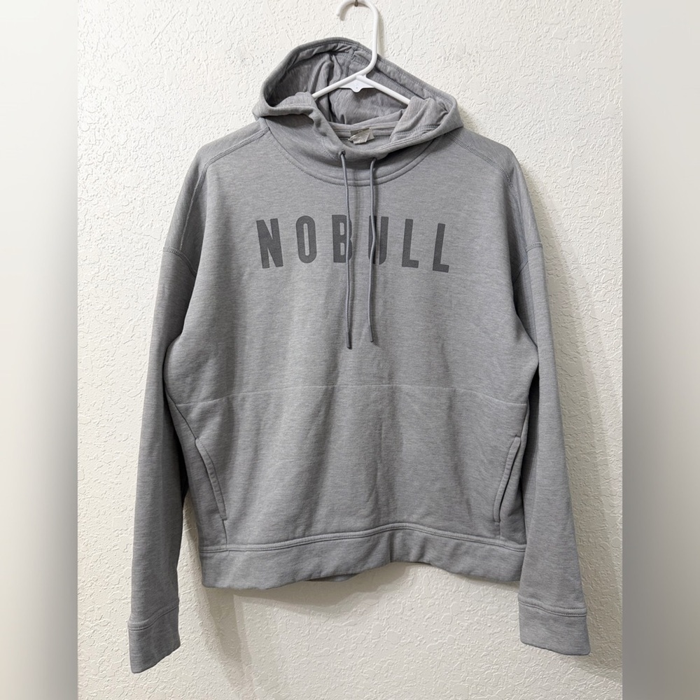 Nobull Light Grey Legacy Hoodie - M